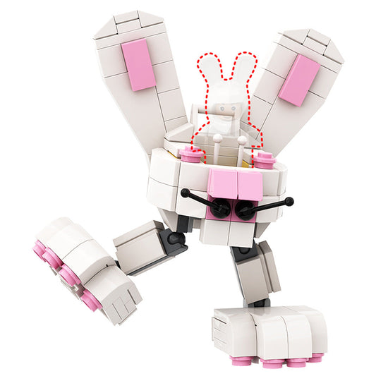 Bunny-bot Building Kit | Easter | LEGO-Compatible MOC - 1