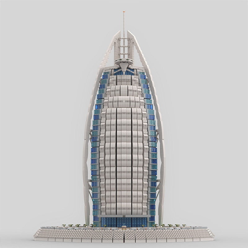 Burj Al Arab MOC Building Kit | Dubai Luxury Hotel Architecture Model - 3