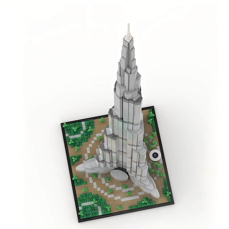Burj Khalifa Dubai Skyscraper Building Kit | LEGO-Compatible MOC - 2