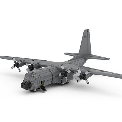 C-130 Military Transport Plane Building Kit | LEGO-Compatible MOC - 4