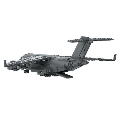 C-17 Globemaster III MOC Building Kit | Military Transport Aircraft Model - 3
