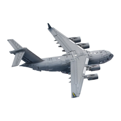 C-17 Heavy Cargo Transport MOC Aircraft Building Kit | Military Airlifter Model - 5