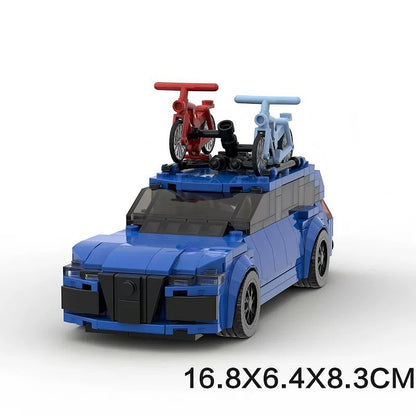 C7 High Performance Avant Sports Car Building Kit | Compatible MOC - 5