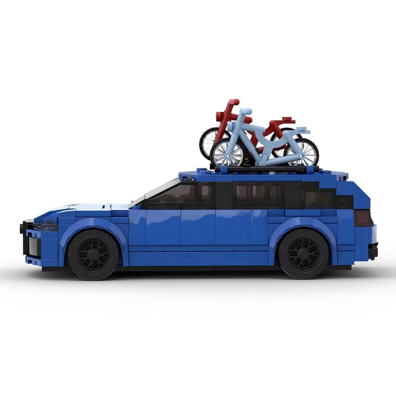 C7 High Performance Avant Sports Car Building Kit | LEGO-Compatible MOC - 3