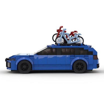 C7 High Performance Avant Sports Car Building Kit | LEGO-Compatible MOC - 3