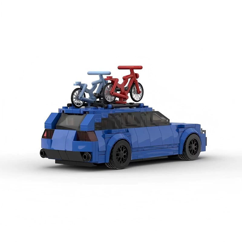 C7 High Performance Avant Sports Car Building Kit | LEGO-Compatible MOC - 4