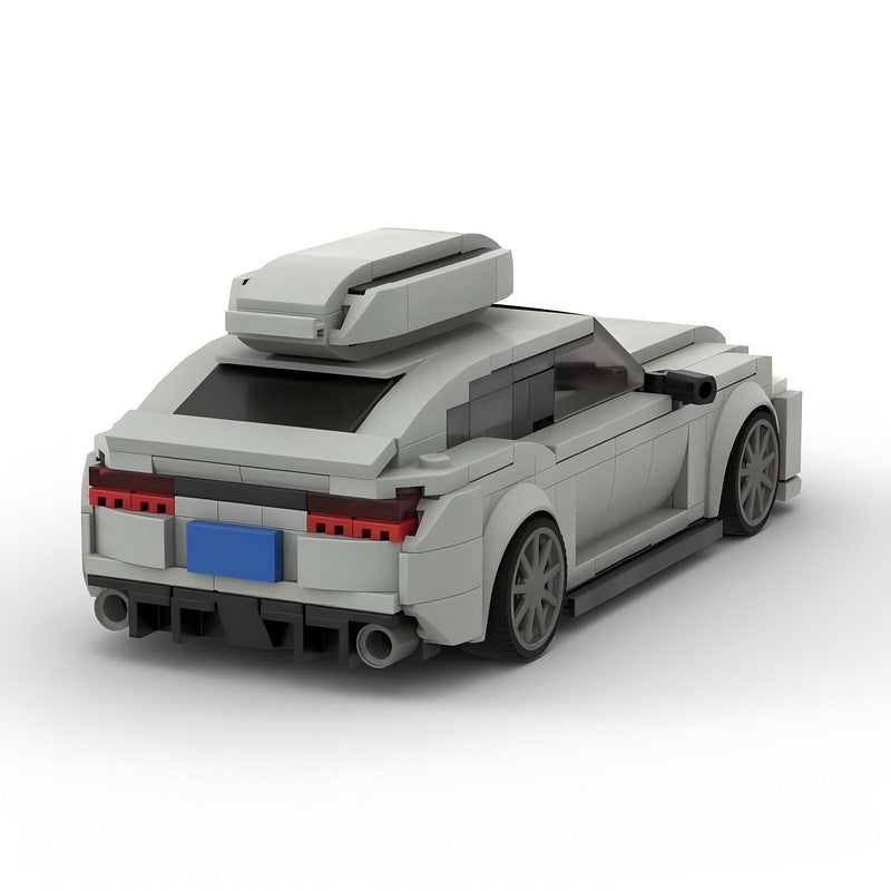 C8 Avant Sport Wagon Performance Estate Car Building Kit | LEGO-Compatible MOC - 2