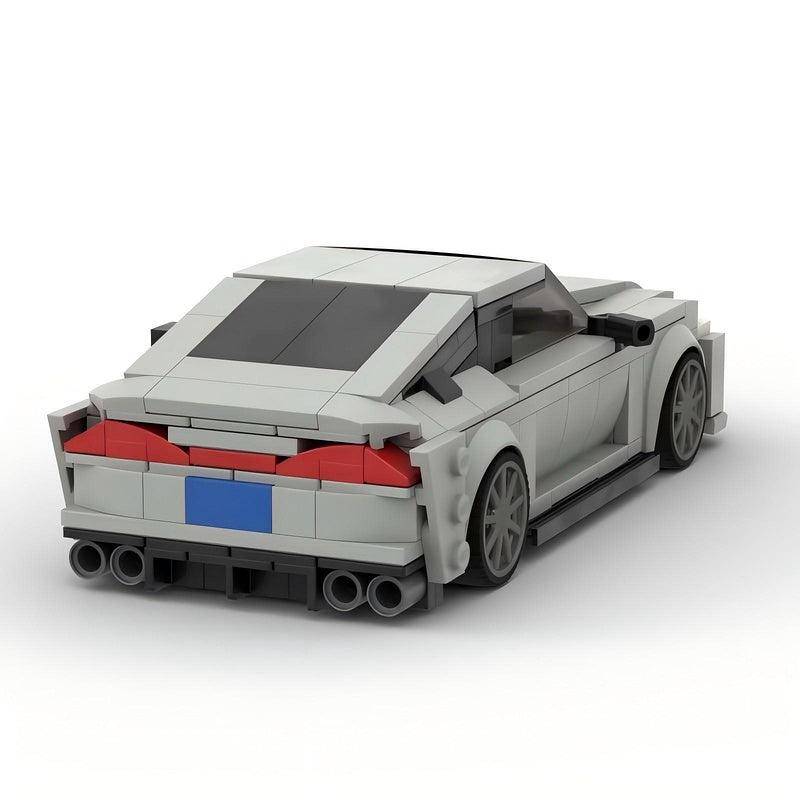 C8 Avant Sport Wagon Performance Estate Car Building Kit | LEGO-Compatible MOC - 2
