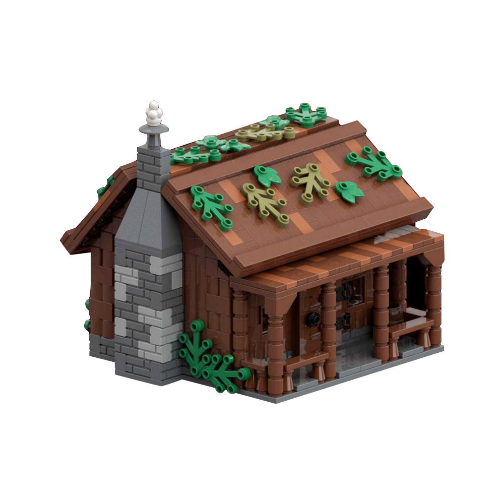 Cabin In The Woods Building Kit | LEGO-Compatible MOC - 1