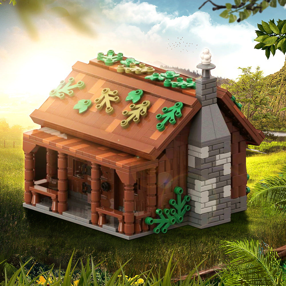 Cabin In The Woods Building Kit | LEGO-Compatible MOC - 2
