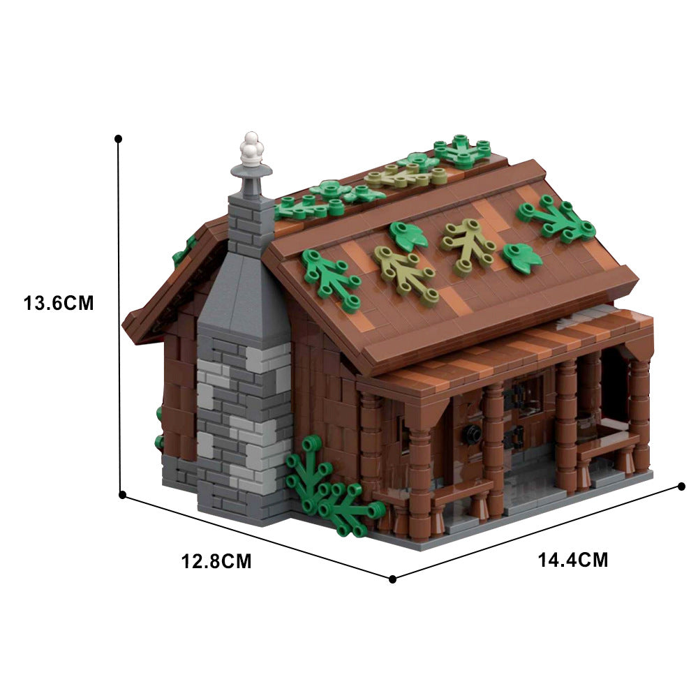 Cabin In The Woods Building Kit | LEGO-Compatible MOC - 5