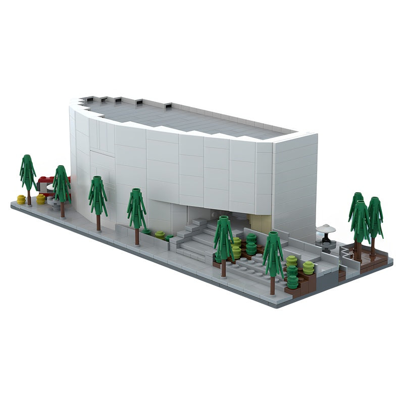 Calgary New Central Library Architecture MOC Building Kit - 1
