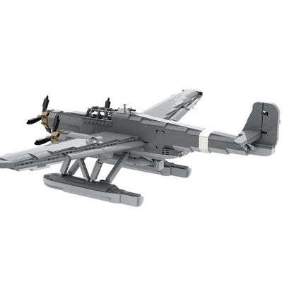 CANT Z.506 Airone Seaplane MOC Building Kit | 1/35 Scale Military Aircraft Model - 4