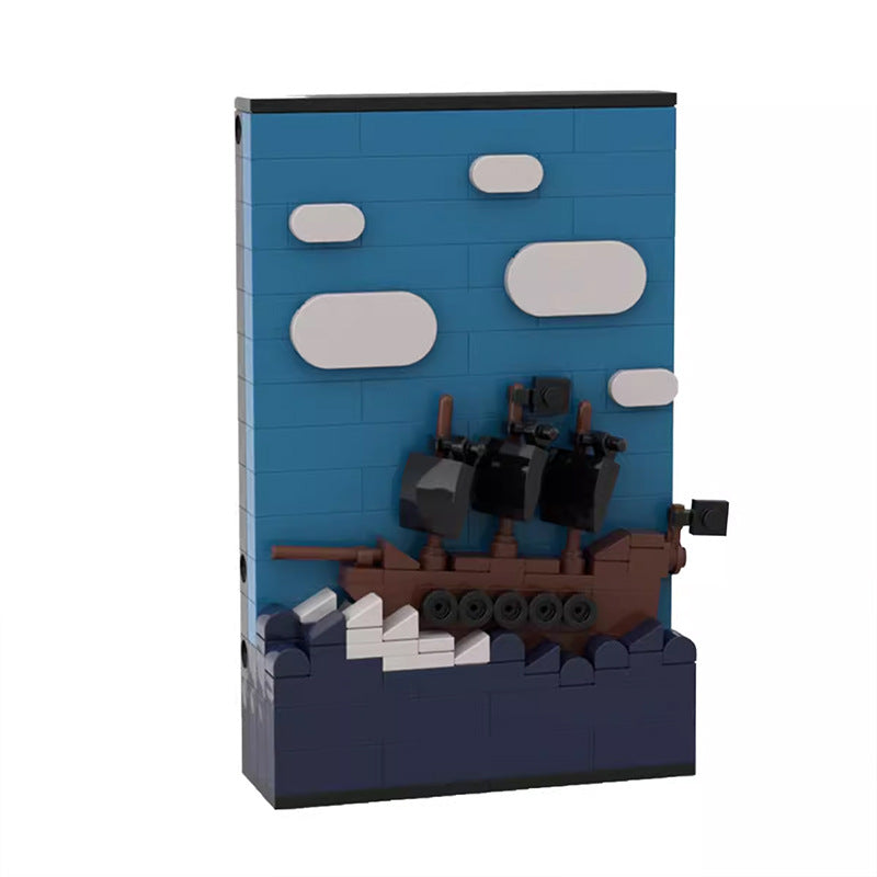 Captain's Adventure Building Kit | LEGO-Compatible MOC - 1