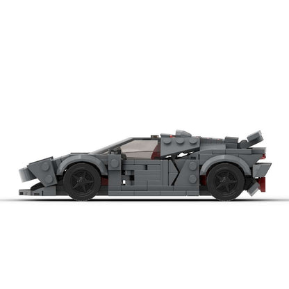 Carbon Fiber V10 Concept Hypercar Building Kit | LEGO-Compatible MOC - 4
