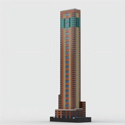 Carnegie Hall Tower NYC Building Kit | LEGO-Compatible MOC - 3