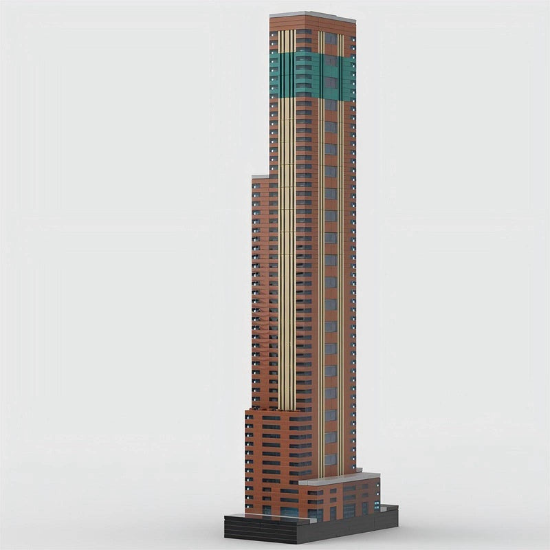 Carnegie Hall Tower NYC MOC Skyscraper Building Kit Micro Skyline Model - 1