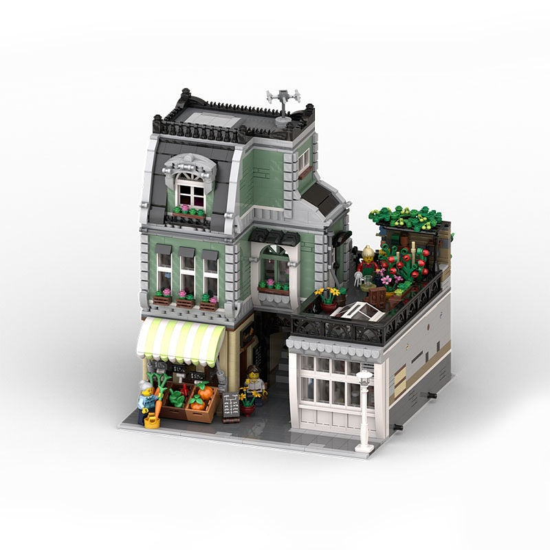Carpenter's Shop Modular Building Kit | LEGO-Compatible MOC - 4