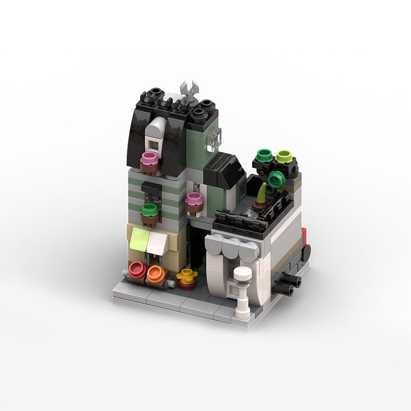 Carpenter's Shop Modular Building Kit | LEGO-Compatible MOC - 6