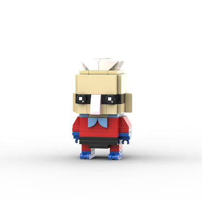 Cartoon Ocean Character MOC Building Kit | Custom Block Model Collection - 11