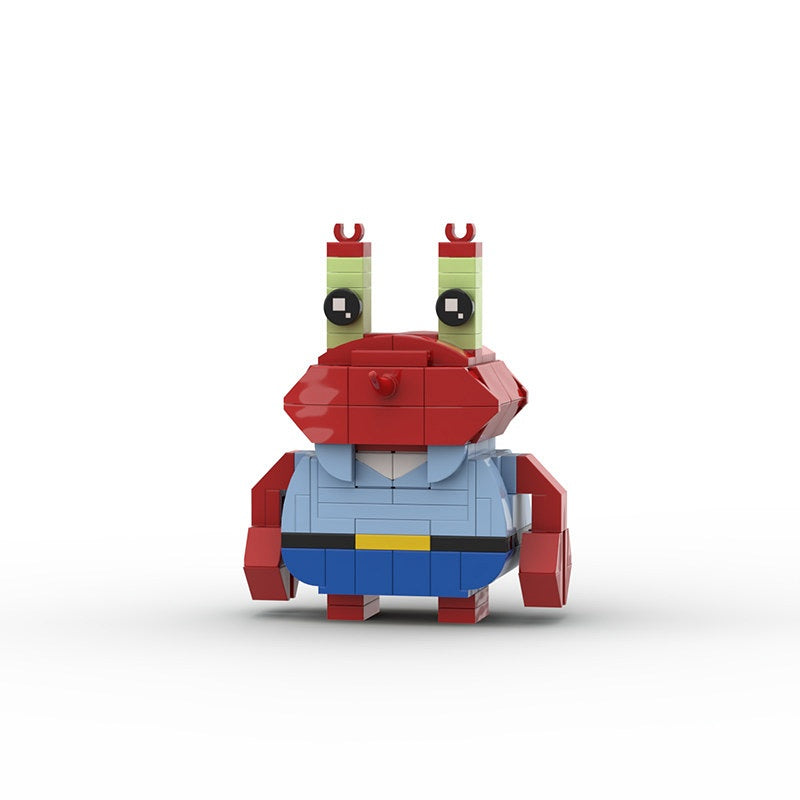 Cartoon Ocean Character MOC Building Kit | Custom Block Model Collection - 3
