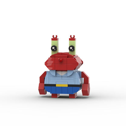 Cartoon Ocean Character MOC Building Kit | Custom Block Model Collection - 3