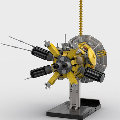Cassini Huygens Spacecraft 1:12 MOC Building Kit | Space Probe Model - 6
