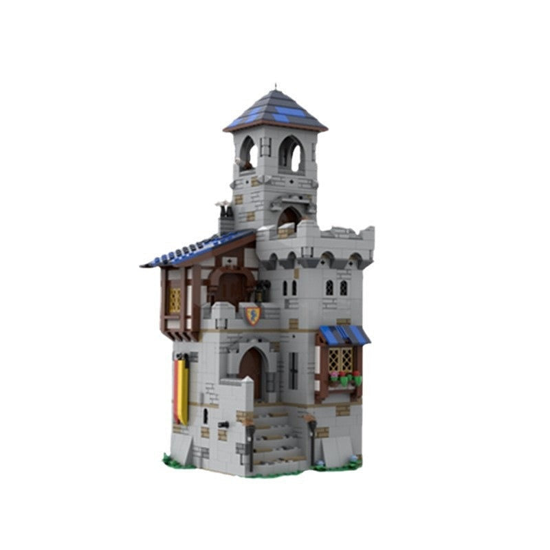 Castle Keep MOC Building Kit | Medieval Fortress Architecture Model - 4