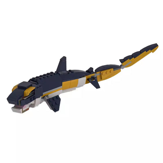 Cat Shark Building Kit | LEGO-Compatible MOC - 1