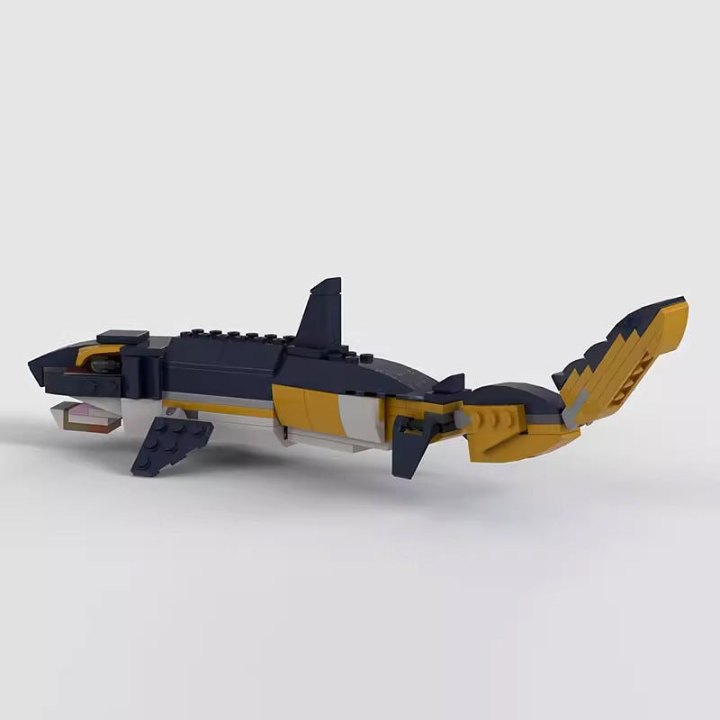 Cat Shark MOC Building Kit | Marine Animal Display Model Set - 3