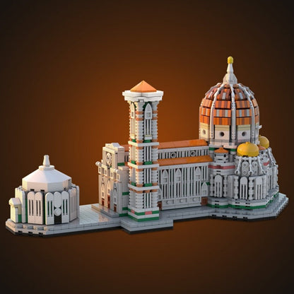 Cathedral of Florence MOC Renaissance Architecture Building Kit - 10