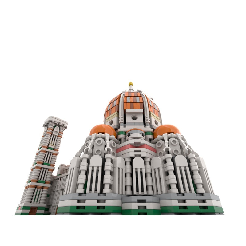 Cathedral of Florence MOC Renaissance Architecture Building Kit - 8