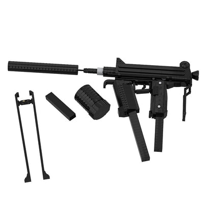 CBJ-MS Submachine Gun Building Kit | LEGO-Compatible MOC - 2