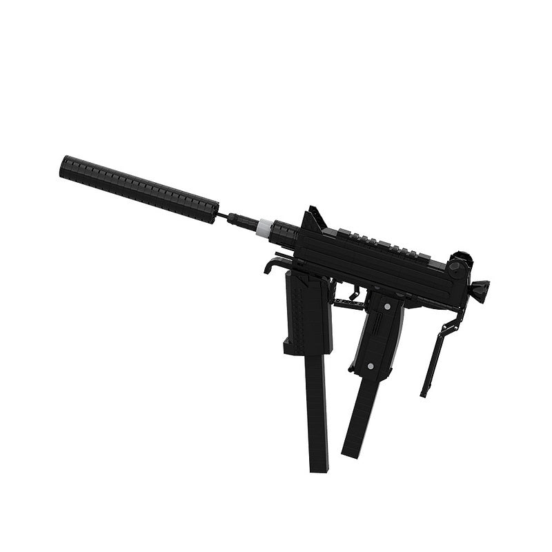 CBJ-MS Submachine Gun Building Kit | LEGO-Compatible MOC - 5