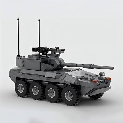 Centauro 120 mm Gun Armored Vehicle MOC Building Kit - 1