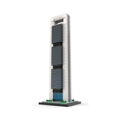 Cepsa Tower MOC Building Kit | 1:800 Scale Architecture Model - 3