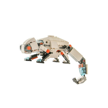 Chameleon Wildlife MOC Building Kit | Colorful Reptile Display Model - 8