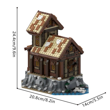Chapel of Solitude Building Kit | LEGO-Compatible MOC - 3