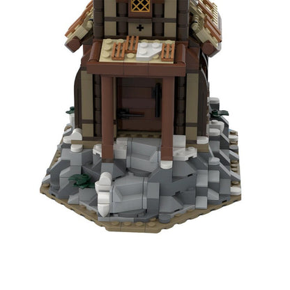 Chapel of Solitude Building Kit | LEGO-Compatible MOC - 6