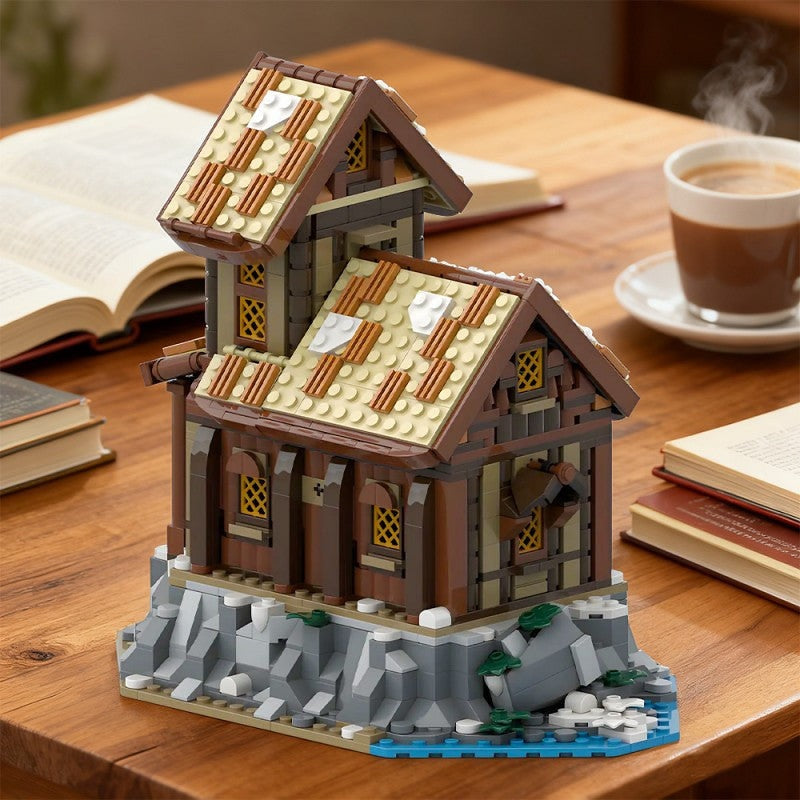 Chapel of Solitude MOC Building Kit | Historic Church Architecture - 2