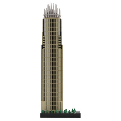 Charlotte Corporate Center Skyscraper 1:650 MOC Building Kit - 5