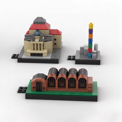 Chemnitz Skyline Building Kit | Compatible MOC - 3