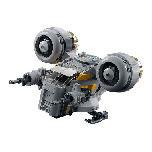 Chibi Bounty Hunter Inspired MOC Space Gunship Building Kit - 1