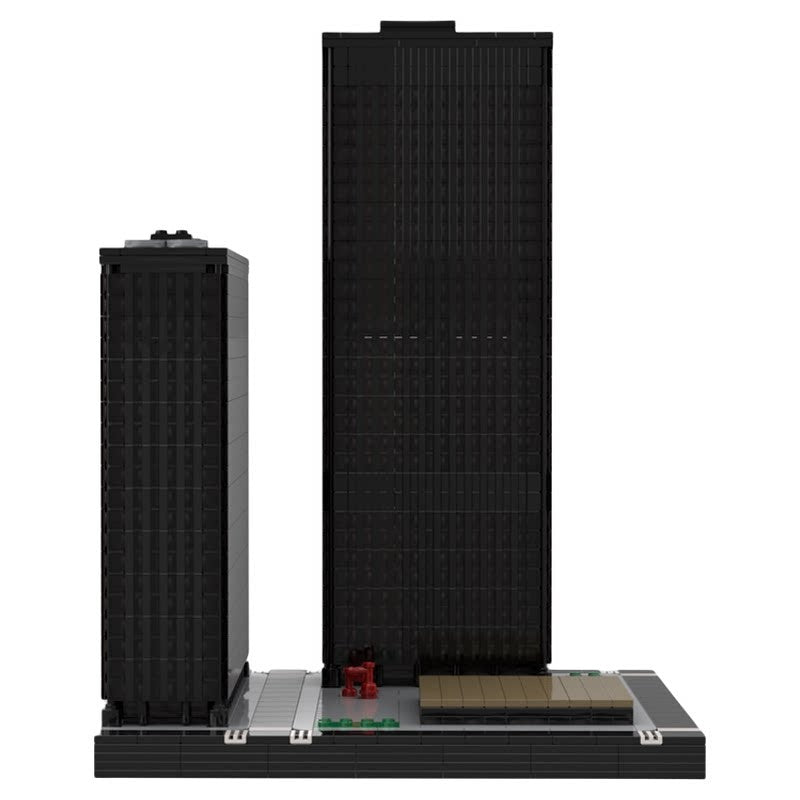 Chicago Federal Center 1:650 Scale MOC Building Kit - 2