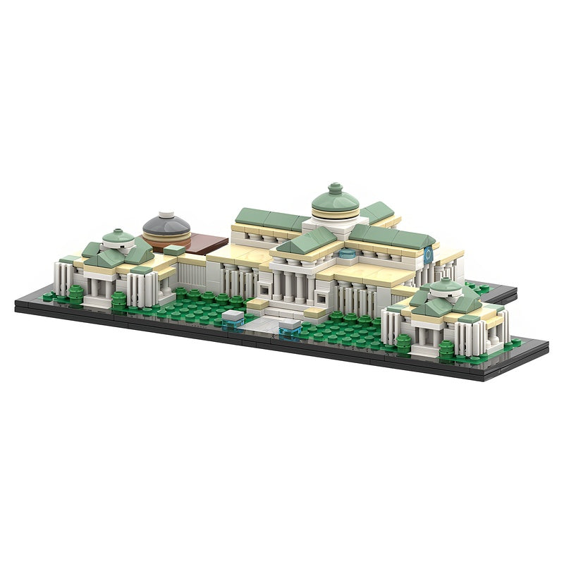 Chicago Museum of Science and Industry MOC Building Kit - 1