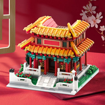 Chinese Temple Modular Building Kit | LEGO-Compatible MOC - 3