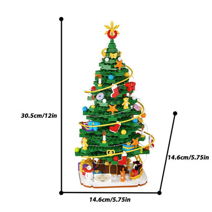 Christmas Tree MOC Building Kit | Holiday Tree Display Model - 7