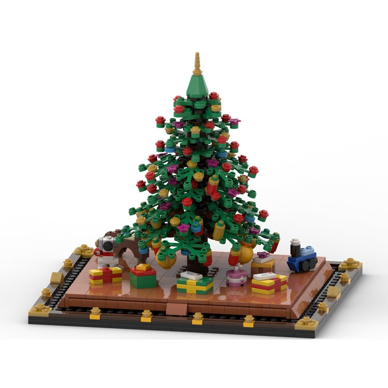 Christmas Tree MOC Building Kit | Holiday Tree Display Model - 9