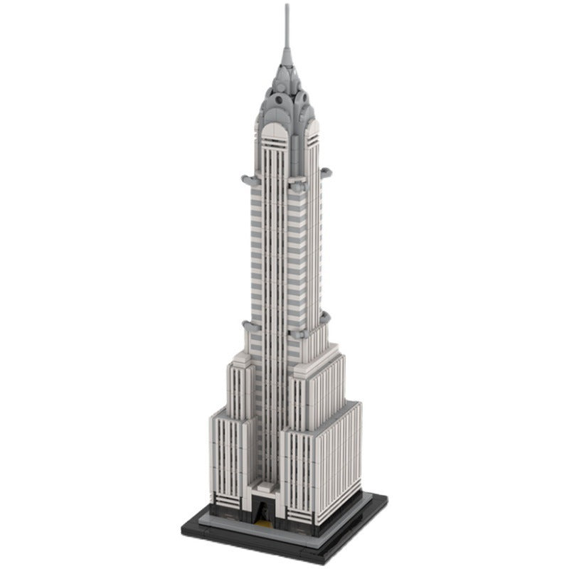 Chrysler Building Skyscraper Building Kit | Compatible MOC - 1