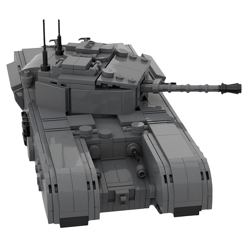 Churchill Mark VII WWII British Heavy Tank MOC Building Kit - 2